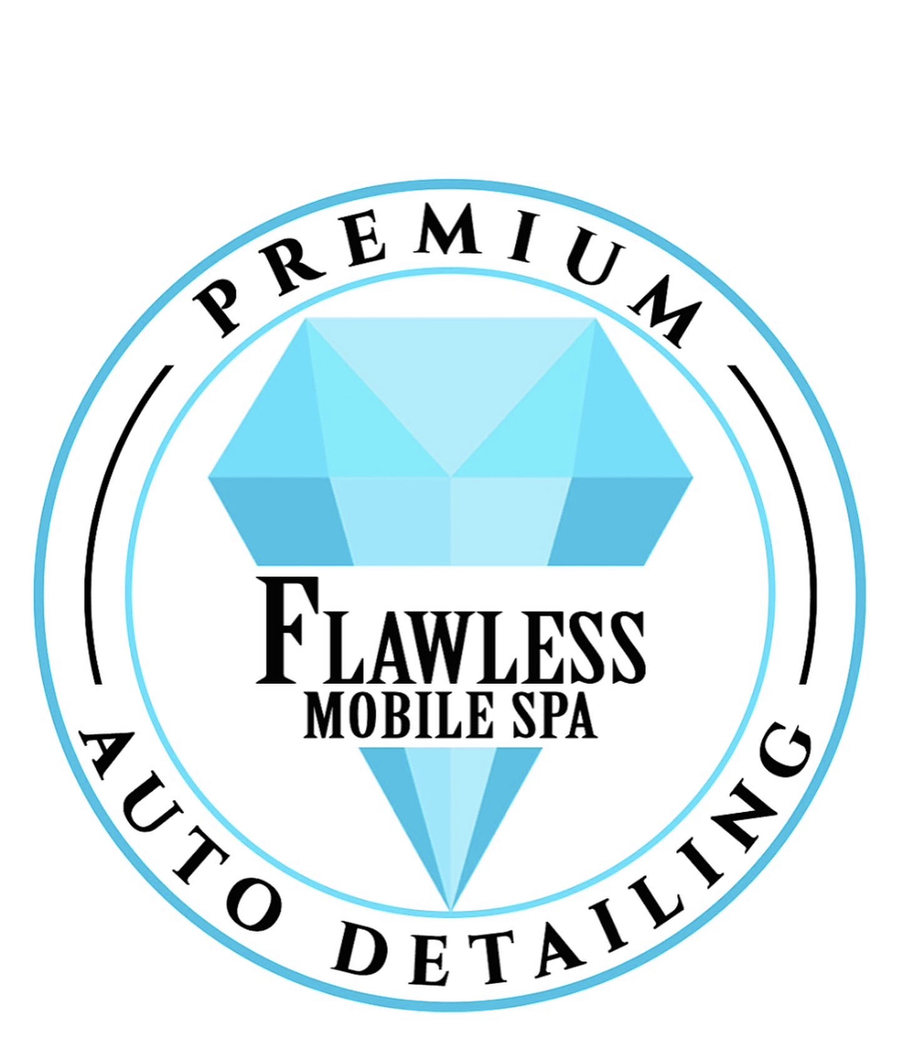 Flawless Mobile Spa Logo